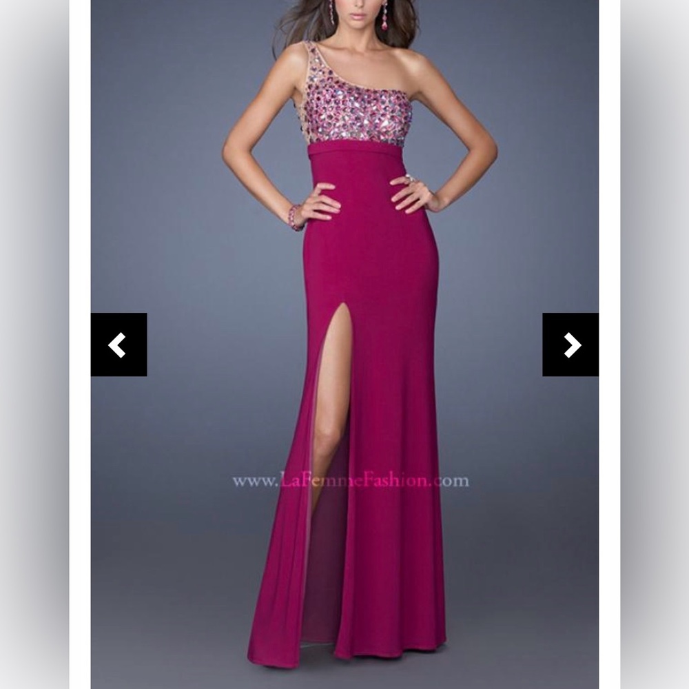 Pink Sequin Embellished Dress